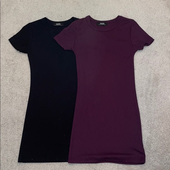 TWO Lulus t-shirt dresses - Picture 1 of 5
